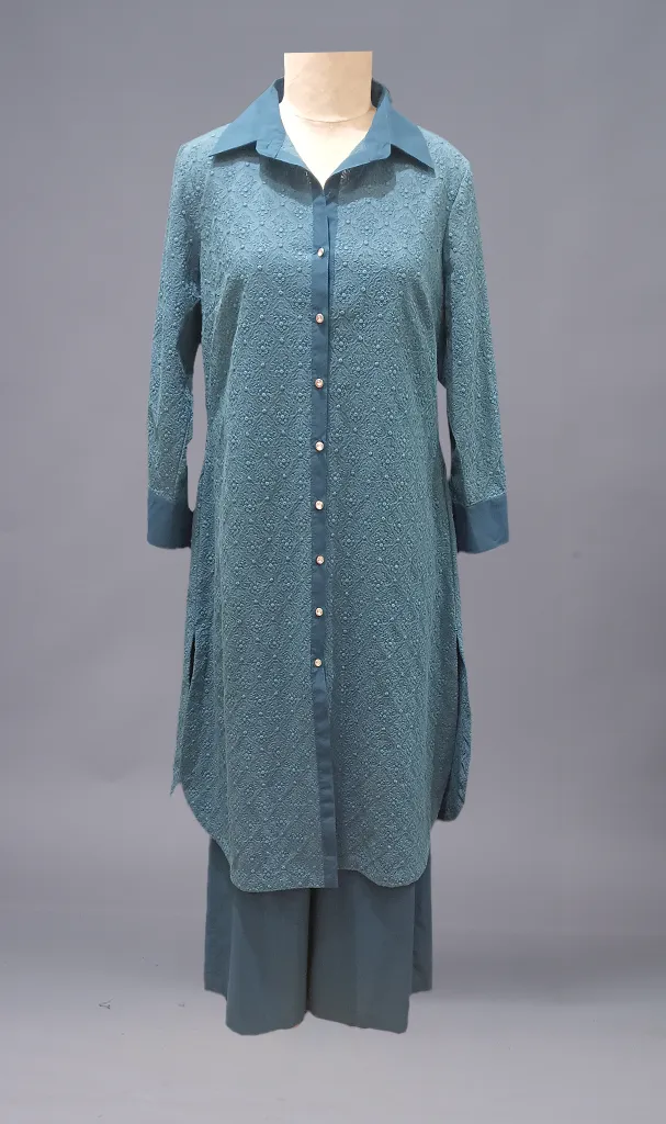 Cobalt Blue Long Co-ordset (LN00155)