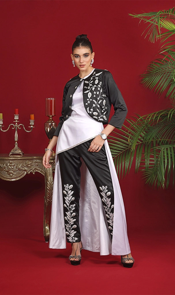 Black & White 3pc. Outfit (LN0084)