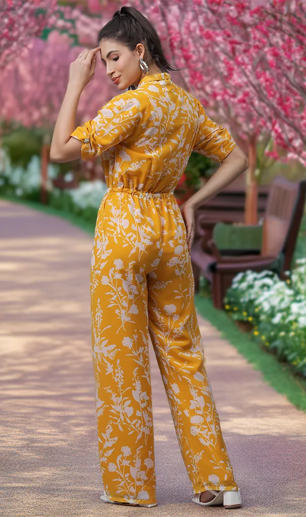 Lemon Yellow Sassy Jumpsuit (LN00141)