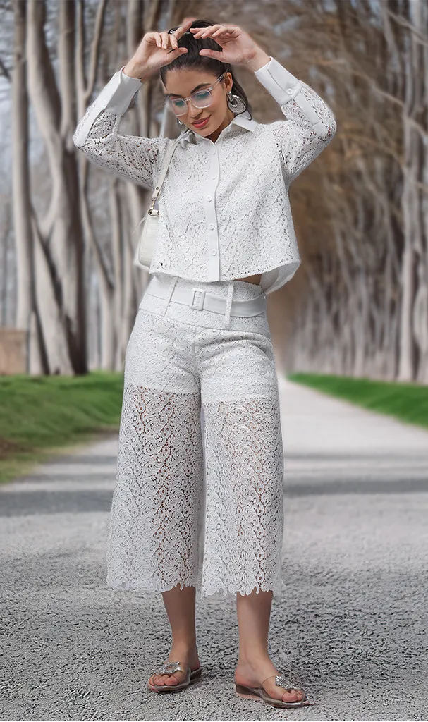 Milky White Cordset (LN0053)