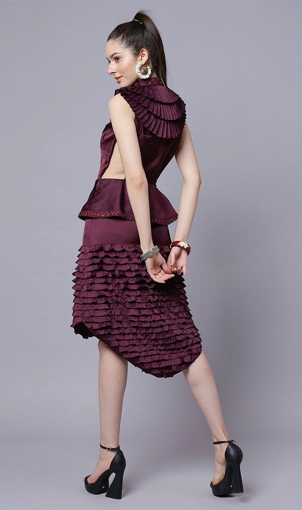 Violet Dress ( LN0064 )