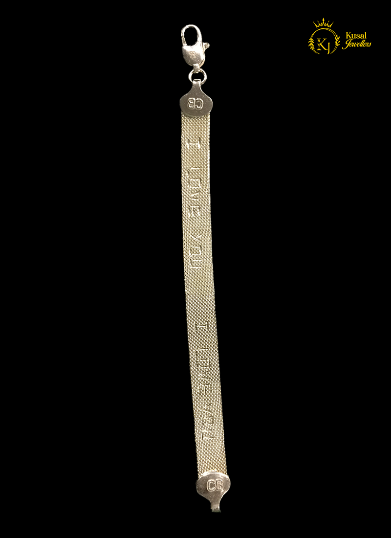 Silver Bracelet (BS-10, 50 Grams)