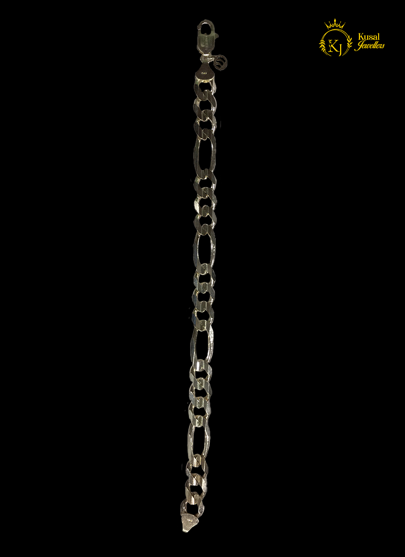 Silver Bracelet (BS-11, 26 Grams, 92.5% Purity)
