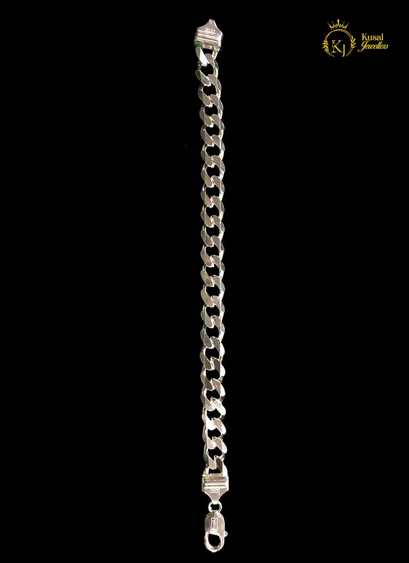 Silver Bracelet (BS-16, 38 Grams, 92.5% Purity)