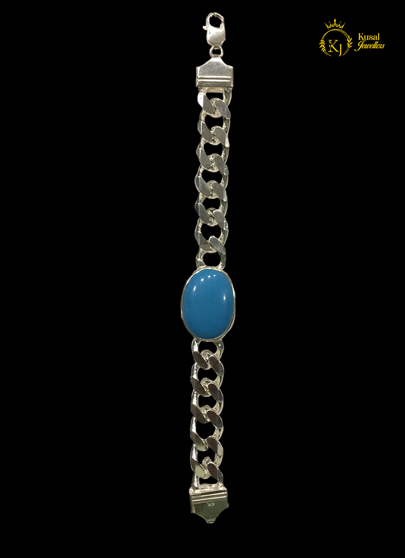 Silver Bracelet (BS-25, 80 Grams, 92.5% Purity)