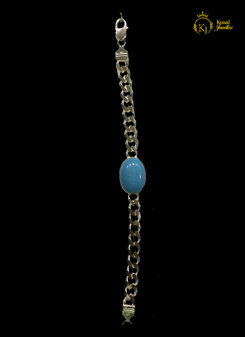 Silver Bracelet (BS-27, 35 Grams, 92.5% Purity)