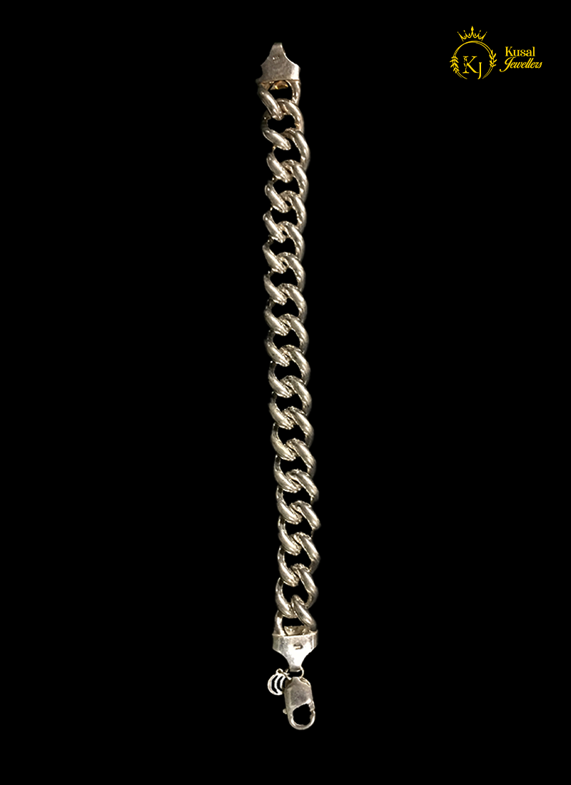 Silver Bracelet (BS-5, 106 Grams, 92.5% Purity)