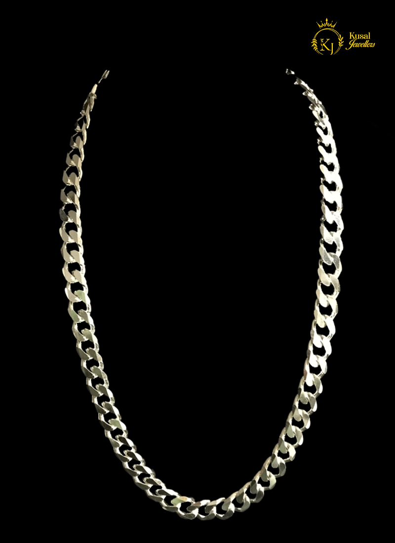 Silver Chain (CS-35, 131 Grams, 92.5% Purity)