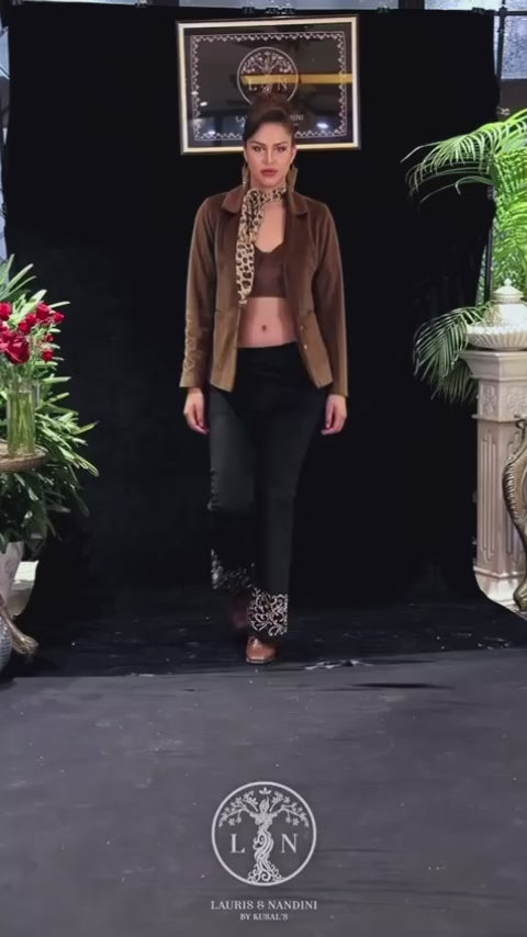 Brown Cord set ( LN0021 )